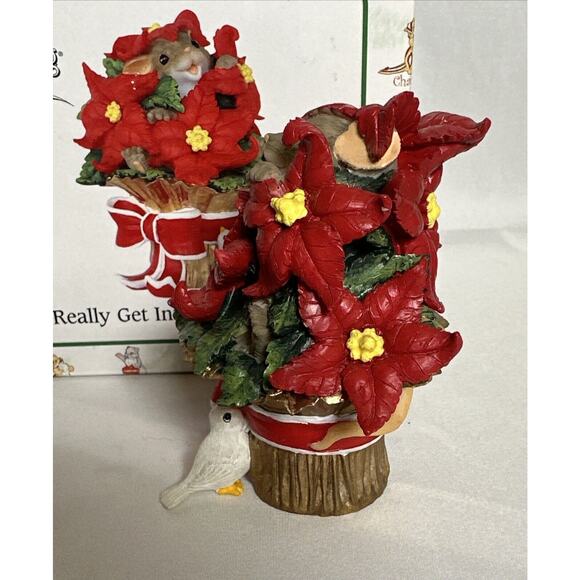 Fitz and Floyd Charming Tails Figurine "You Really Get Into The Holidays" - Picture 4 of 6